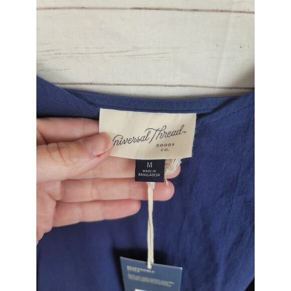 Universal Thread Night Fall Blue Maxi Sundress, sz Medium - Picture 6 of 15